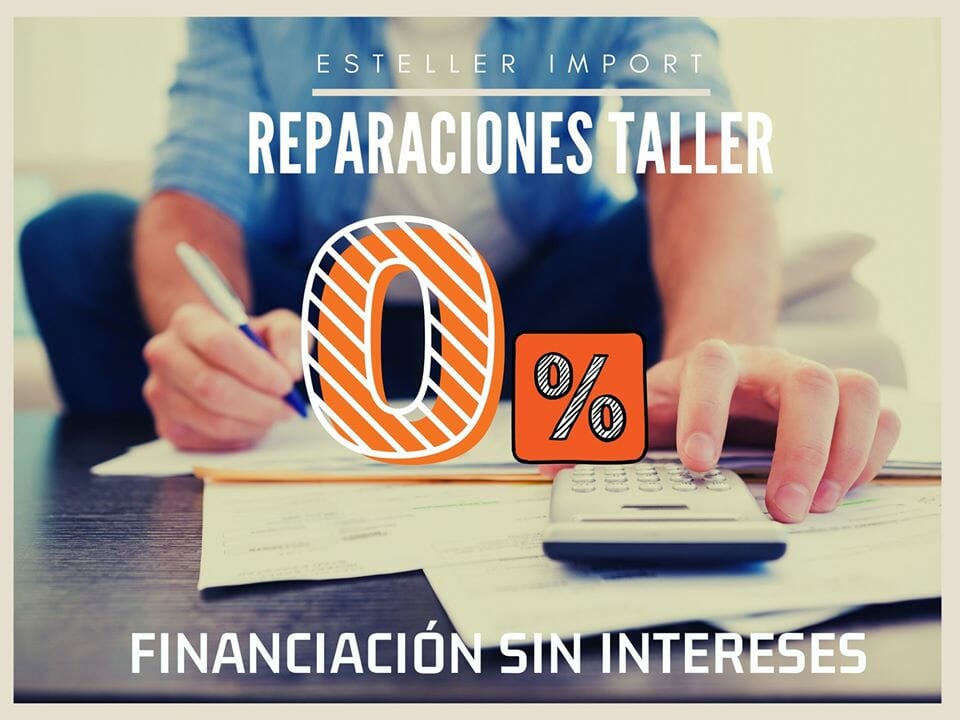 financiacion - horizontal FINANCIACION SIN INTERESES PARA LAS REPARACIONES DE TALLER