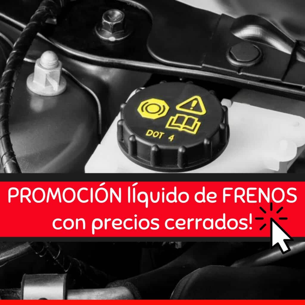 promoción líquido de frenos, oferta líquido frenos, ofertas taller, promociones, promociones taller mecánico.