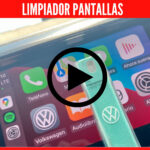 limpiador pantallas volkswagen, vw accesorios originales, accesorios volkswagen, pantalla limpiador coche