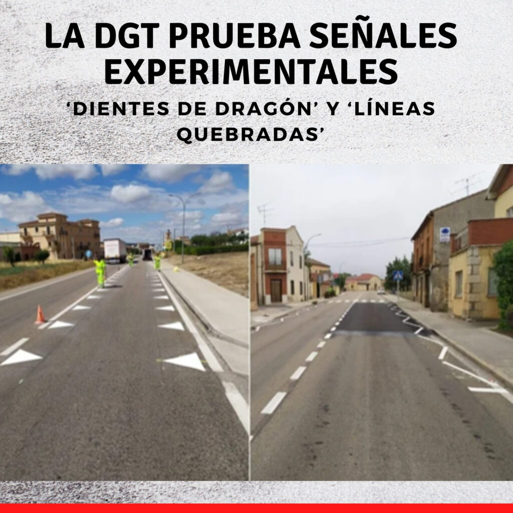 LA DGT PRUEBA SEÑALES EXPERIMENTALES.Con el el objetivo de mejorar la seguridad vial en el entorno urbano