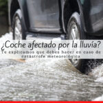 afectado coche lluvia catastrofe meteorologica, lluvias, consorcio coche