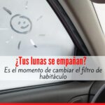 ¿tus lunas se ampañan? el interior de tu vehículo huele mal? es el momento de cambiar el filtro de habitáculo. Te contamos por qué.